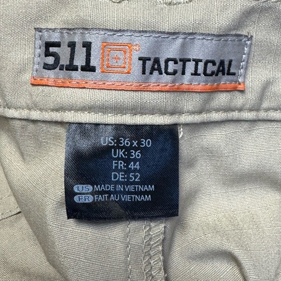 EUC 5.11 Tactical TACLITE® PRO RIPSTOP PANT 36/30 - Picture 5 of 7